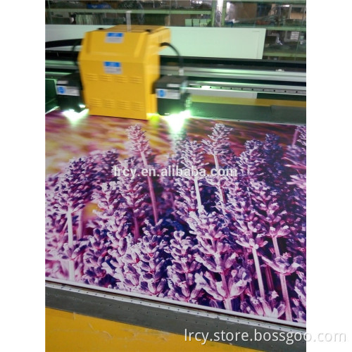 Low cost digital acrylic sheet plastic film foam board pcb wood glass flatbed uv printing machine